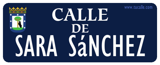 cartel_de_calle-de-Sara Sánchez_en_madrid_antiguo